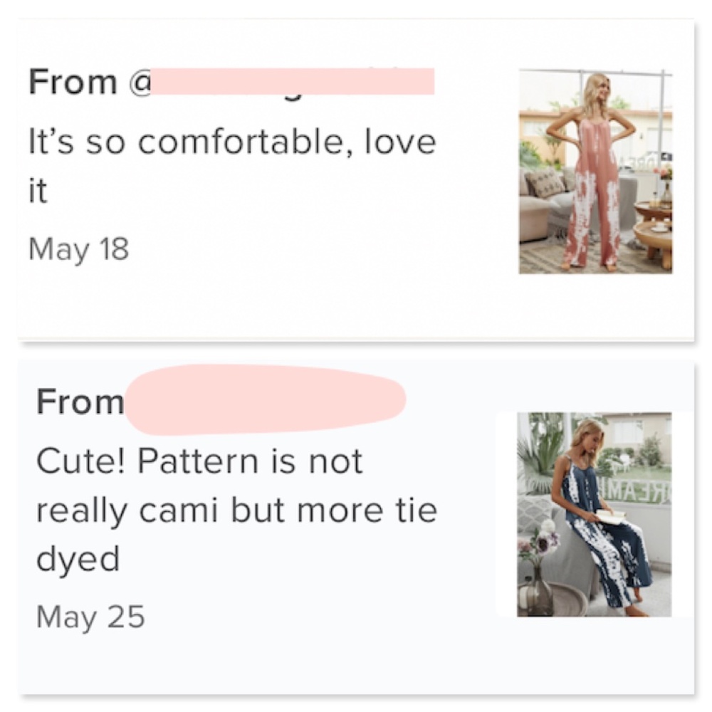 Tie Dye Cami Loungewear Jumpsuit - Picture 6 of 12